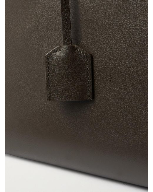 Saint Laurent Black Toy North/South Tote Aus Leder