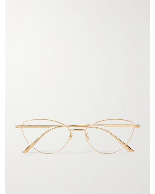 Oliver Peoples Natural Khaite 1998Rx Cat-Eye-Tone Optical Glasses