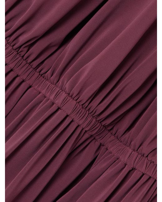Eres Purple Ines Jersey Midi Dress