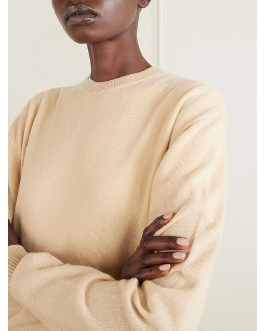 Totême Natural Cashmere Sweater