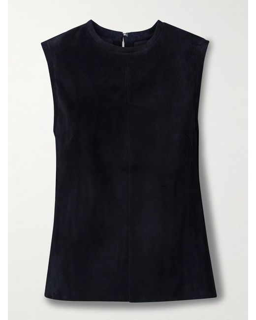 Stouls Black Miuccia Suede Tank