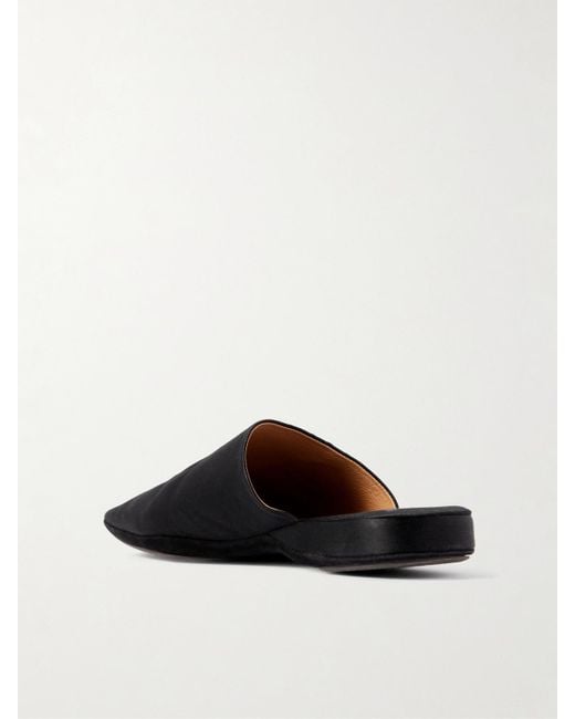 Mules En Satin Hugh Calvin Klein en coloris Black