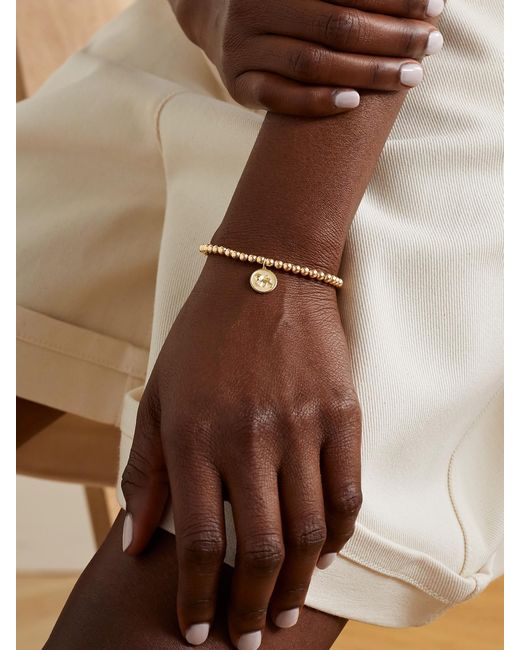 Sydney Evan Metallic Leo 14-Karat Diamond Bracelet