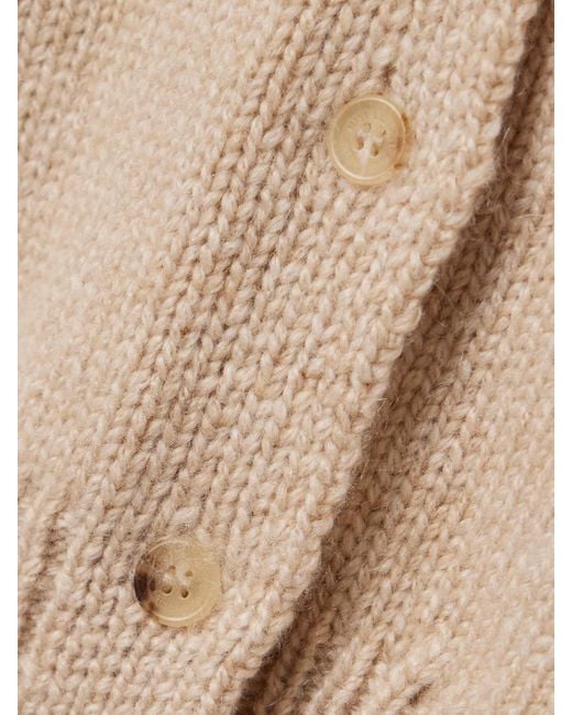 Nili Lotan Natural Saskia Cardigan Aus Kaschmir