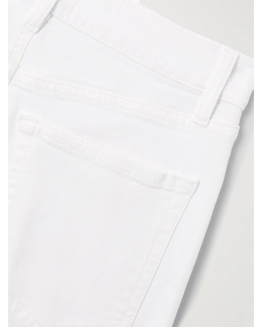 FRAME White Le Slim Palazzo High-Rise Wide-Leg Jeans