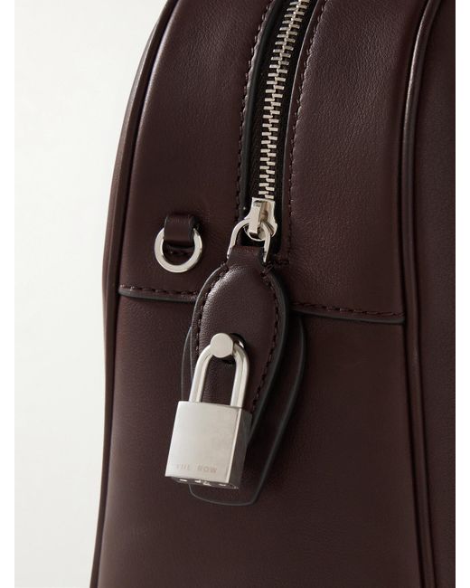 The Row Brown Nia Tote Aus Leder