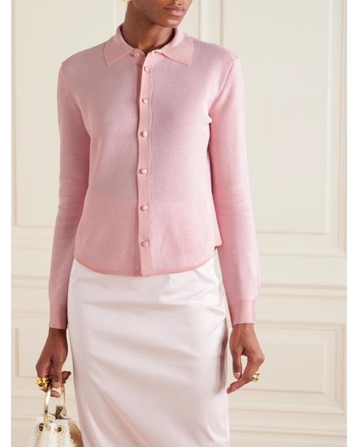 Chemise En Piqué Tina BERNADETTE en coloris Pink