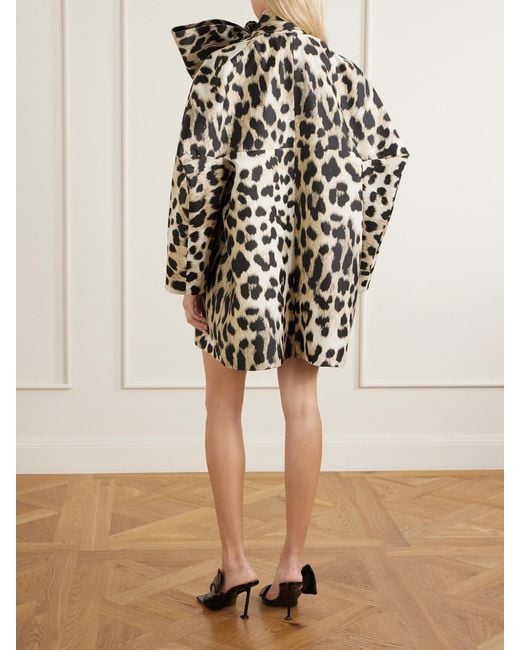 Givenchy Multicolor Leopard-Print Jacquard Smart Jacket