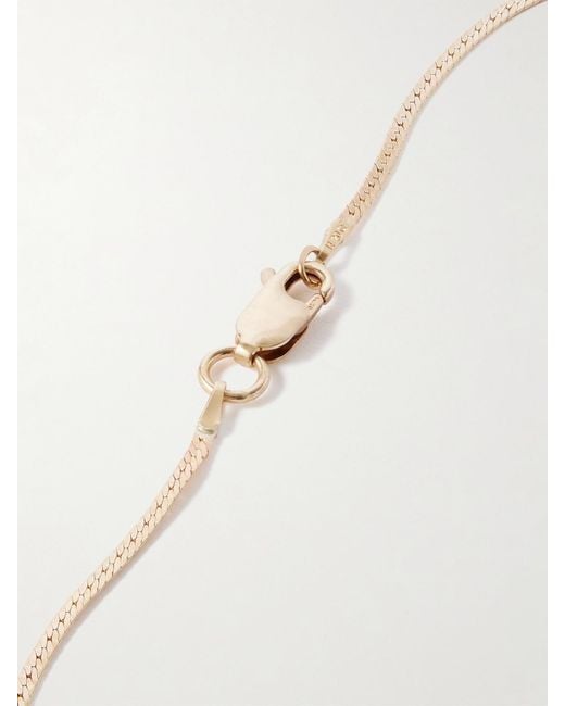Maison Mayle White Soli Bon-Plated, Lapis Lazuli And Crystal Necklace