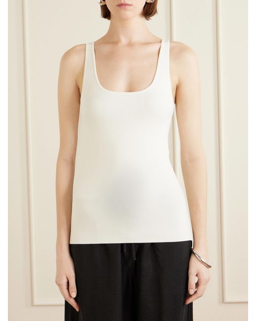 Totême White Classic Tank