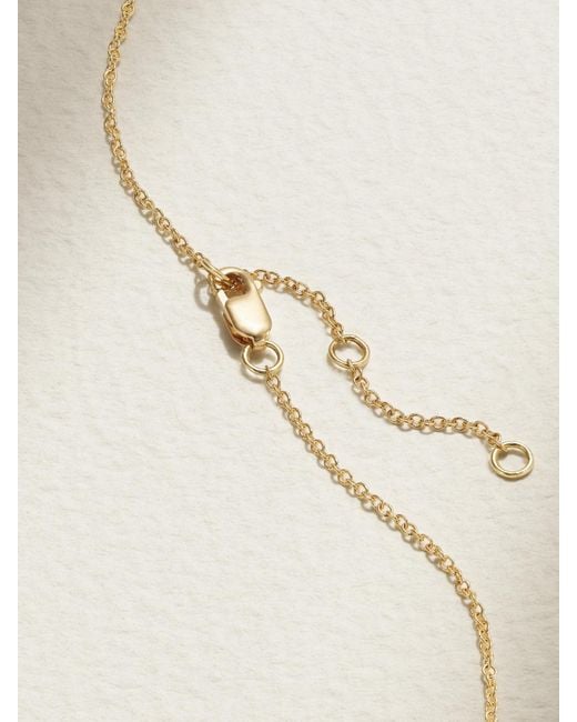 KOLOURS JEWELRY Natural Mini 18-Karat Diamond Necklace