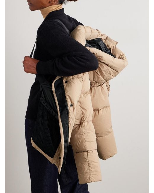 Canada Goose Natural Junction Hooded Quilted Shell Down Jacket