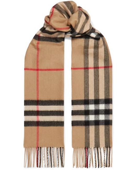 burberry multicolor scarf