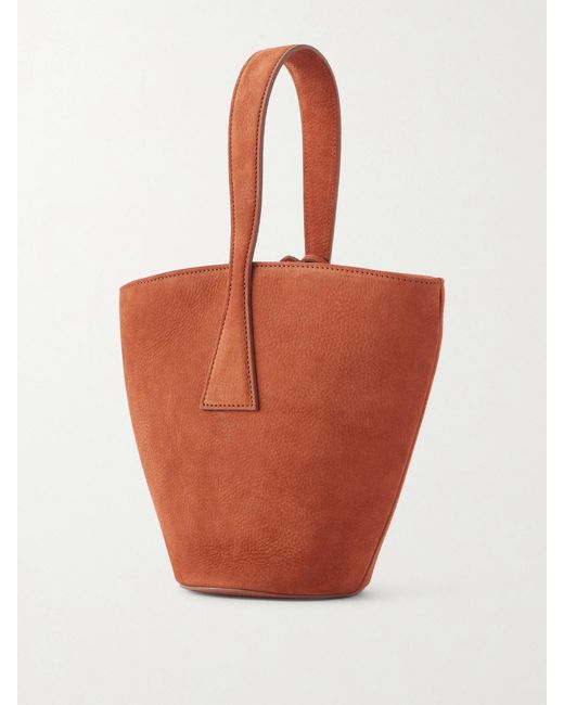 Liffner White Single Handle Leather Tote