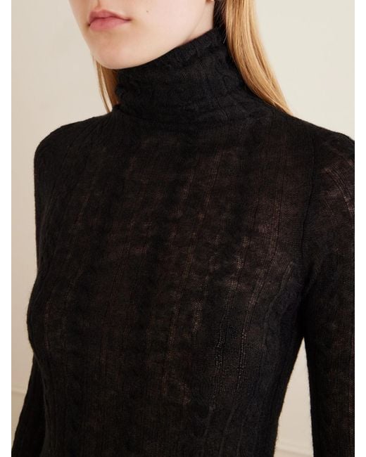 Haikure Black Margie Knitted Bodysuit