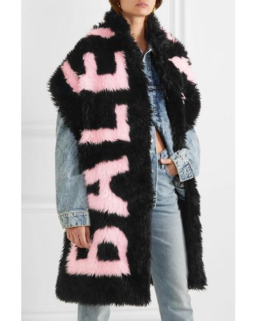 balenciaga intarsia scarf