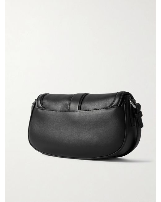 Alexander McQueen Black Schultertasche Aus Leder Mit Verzierungen