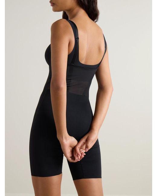 Commando Black Luxe Control Body Aus Technischem Jersey Mit Einsätzen Aus Stretch-Mesh