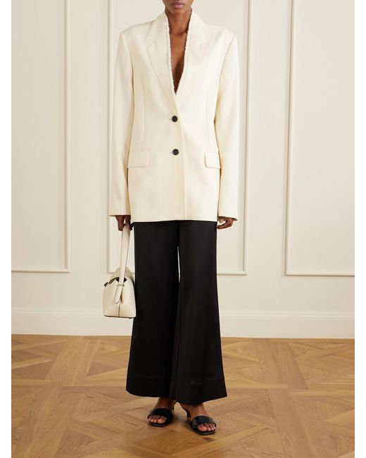 Totême Natural Wool Blazer