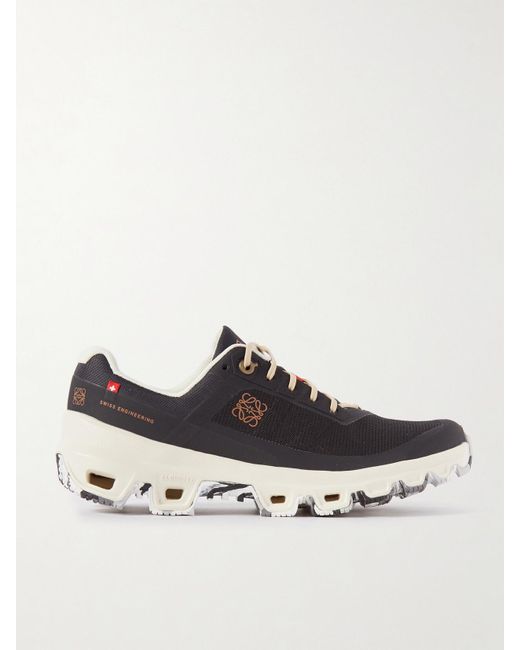 Loewe Black Cloudventure Sneaker In Recycled Polyester