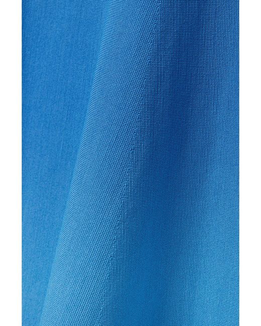 A.L.C. Blue Dean trägerloses midikleid aus stretch-ponte