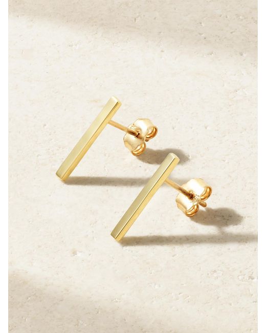 Jennifer Meyer Metallic 18-Karat Earrings