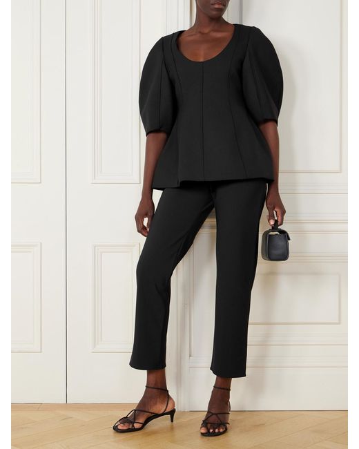 Rohe Black Wool-Blend Top