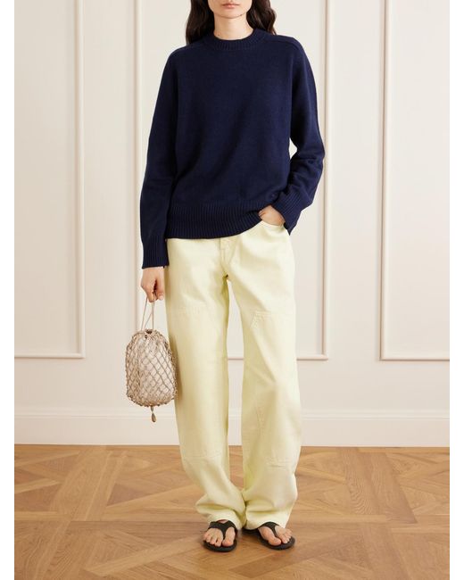 Loulou de Saison Blue Baltra Cashmere Sweater