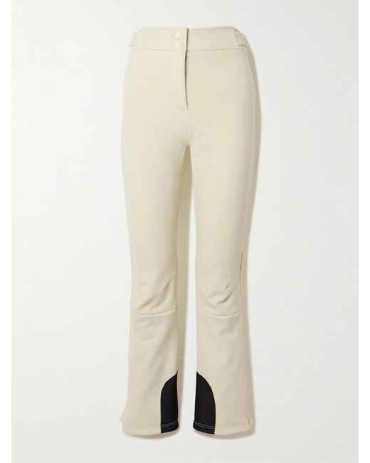 CORDOVA Natural Saint Moritz Stretch Tech-Jersey Flared Ski Pants