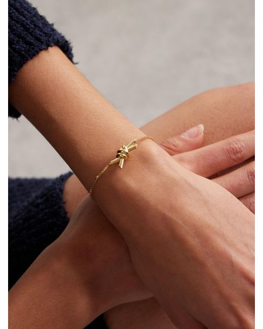 Bottega Veneta Natural Plated Bracelet