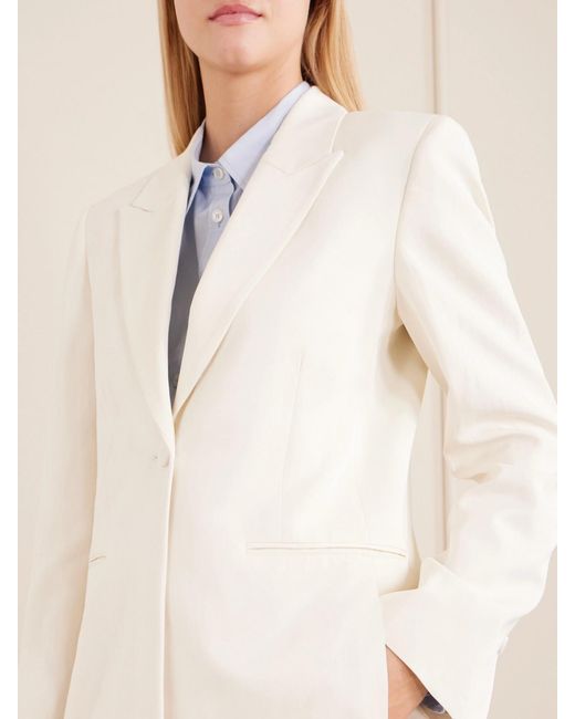 Twp Natural Her Fit Satin Blazer
