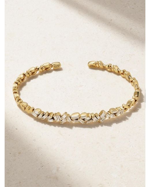 Suzanne Kalan Natural 18-Karat Diamond Cuff