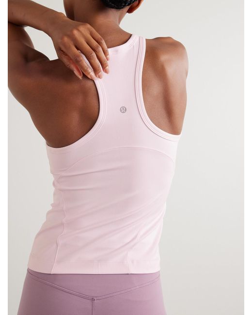 lululemon athletica Pink Align Waist-Length Racerback Nulu Tank