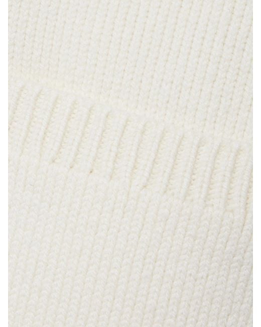 Khaite Natural Scarlet Cashmere Cardigan