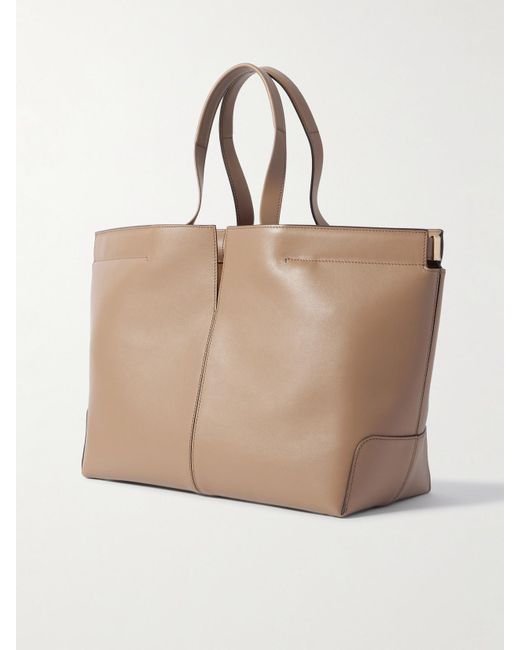 Tod's Natural Shopping Mittelgroße Tote Aus Leder