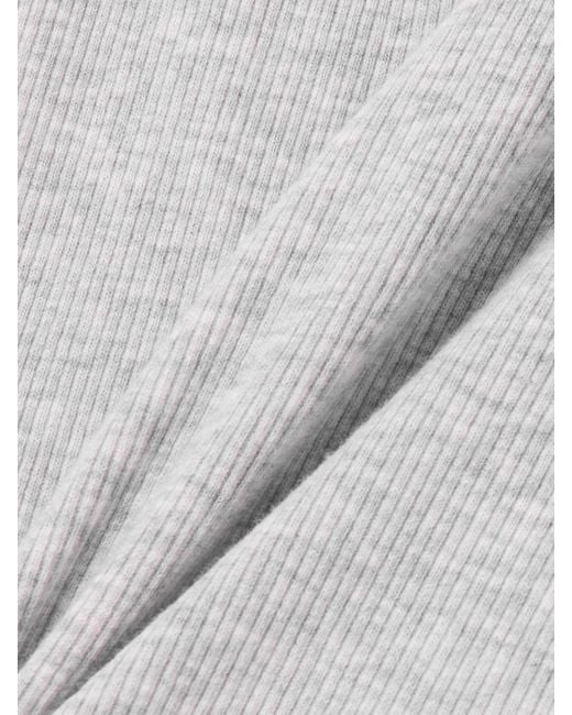 Skims White Cotton Rib Tank 3-Pack