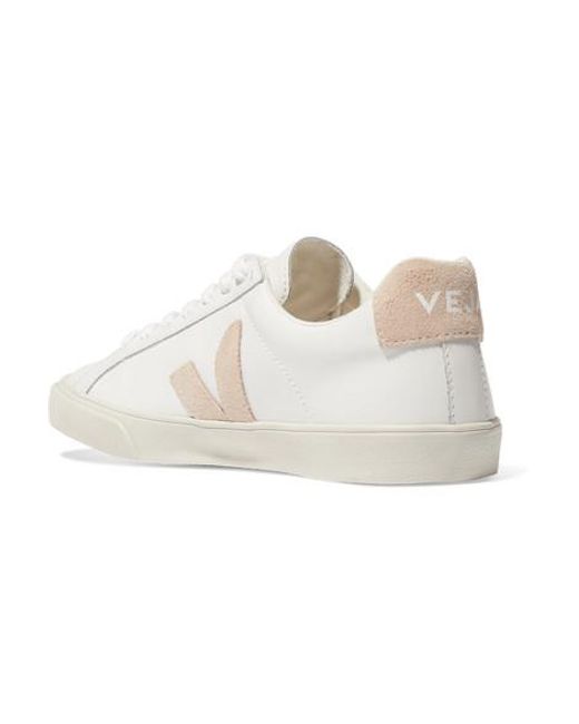 veja beige suede