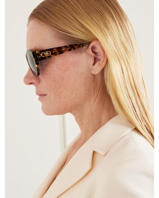 Dior Multicolor Diorglow A1U Aviator-Style Acetate Sunglasses