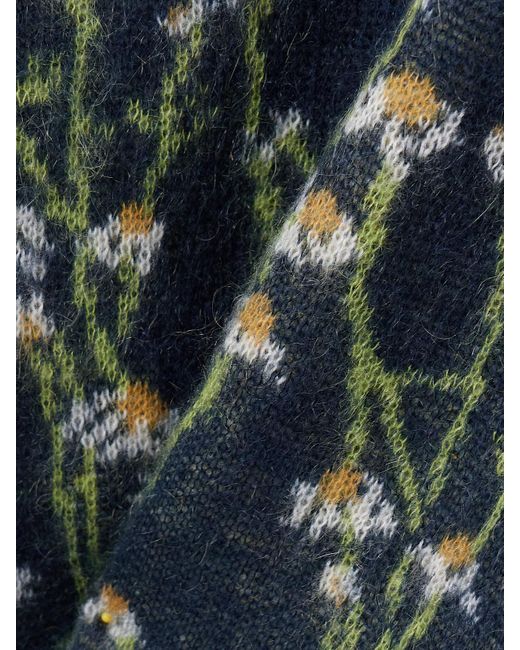 BERNADETTE Blue Lala Pullover Aus Einer Mohairmischung