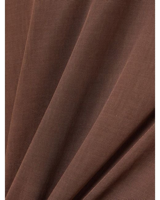 The Park Brown Luna Semi-Sheer Lyocell T-Shirt