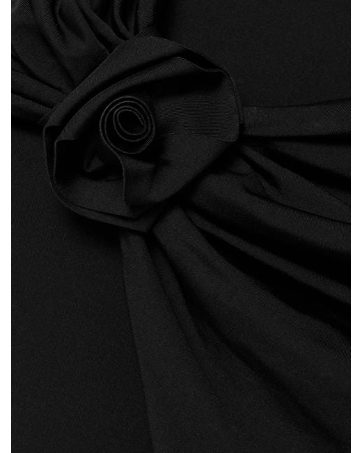 Maillot De Bain À Fronces, Découpes Et Appliqués Cipria Maygel Coronel en coloris Black