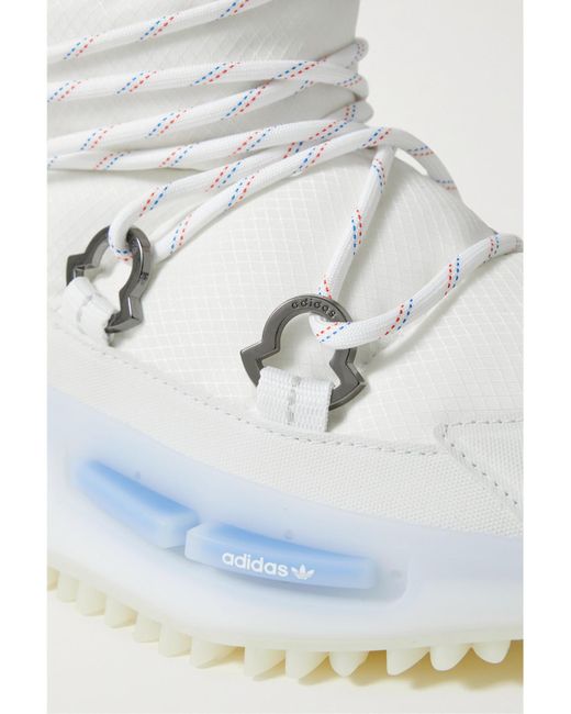 Moncler Genius Blue Adidas Originals Rubber-Trimmed Gore-Tex Snow Boots