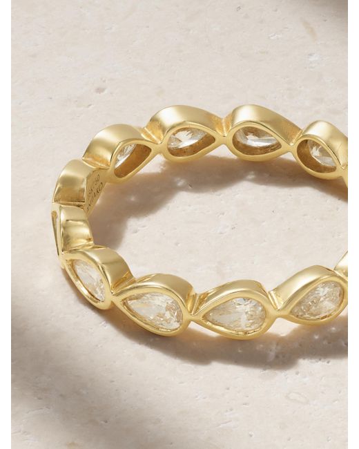 Anita Ko Metallic 18-Karat Diamond Ring