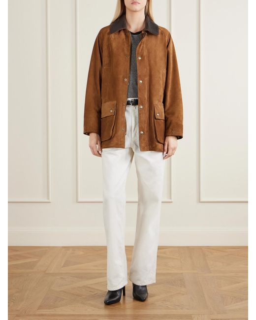 Nili Lotan White Arnaud Carpenter Straight-Leg Jeans