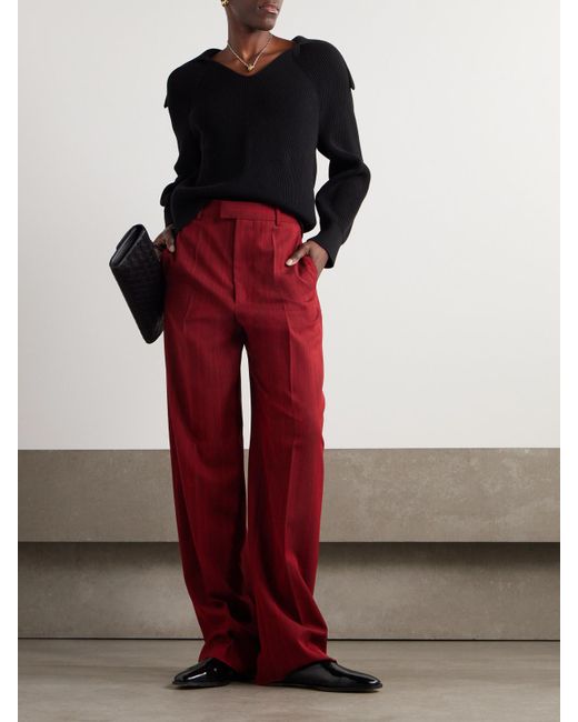 Bottega Veneta Blue Pullover Aus Einer Baumwollmischung