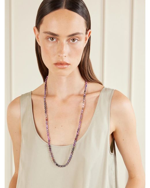 JIA JIA Pink Double 14-Karat Ruby Necklace