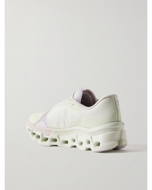 On Shoes Natural Post Archive Facti Cloudmster 2 Rubber-Trimmed Mesh Sneakers