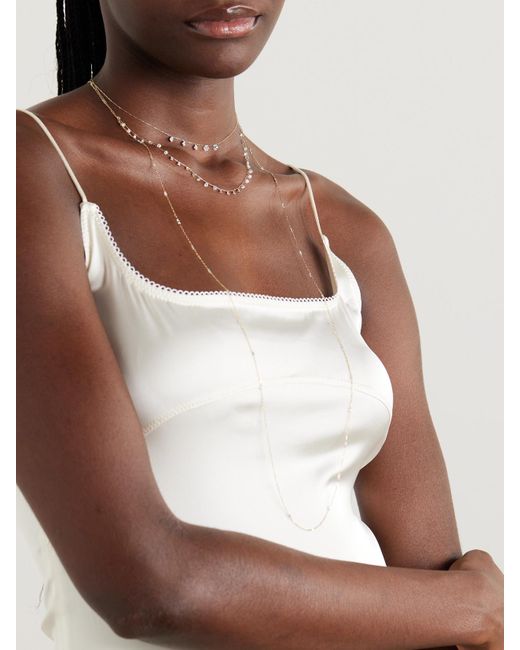 PERSÉE Natural Danaé Kette Aus 18 Karat Mit Diamanten