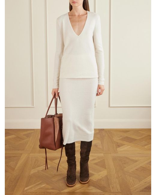 Gabriela Hearst Brown Marija Leather Tote