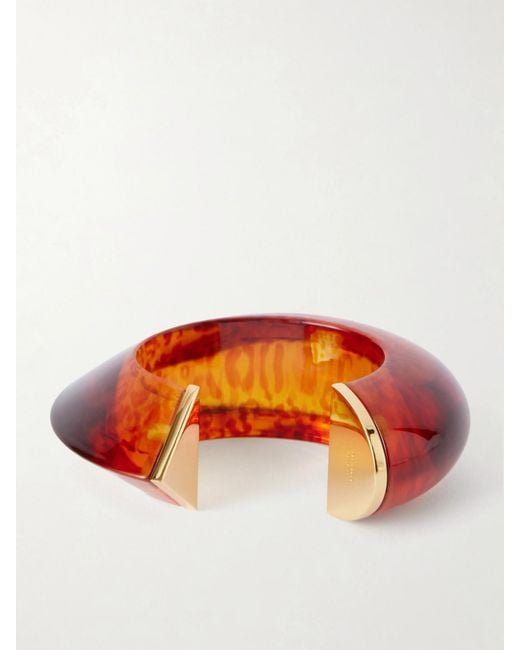 Alaïa Orange Edge-Tone Bangle